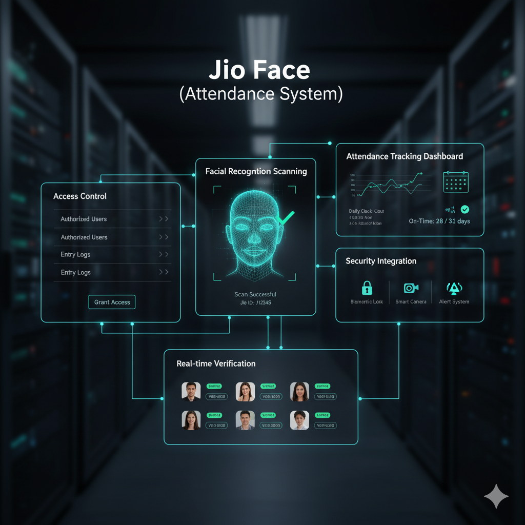 Jio Face (Attendance System)